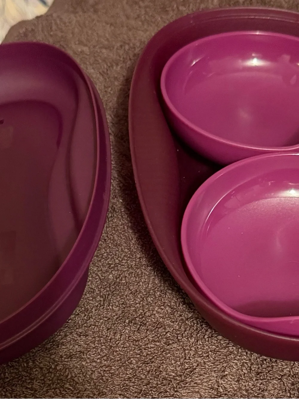 Tupperware Microwave Breakfast Maker Cooker W-insert - Eggs, Omlette